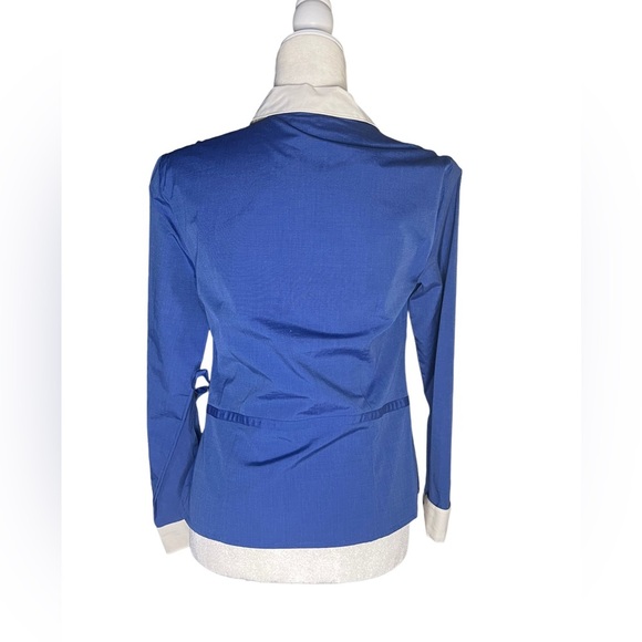 Vintage Ann Taylor Wrap Top 100% Cotton 4 - Picture 4 of 7